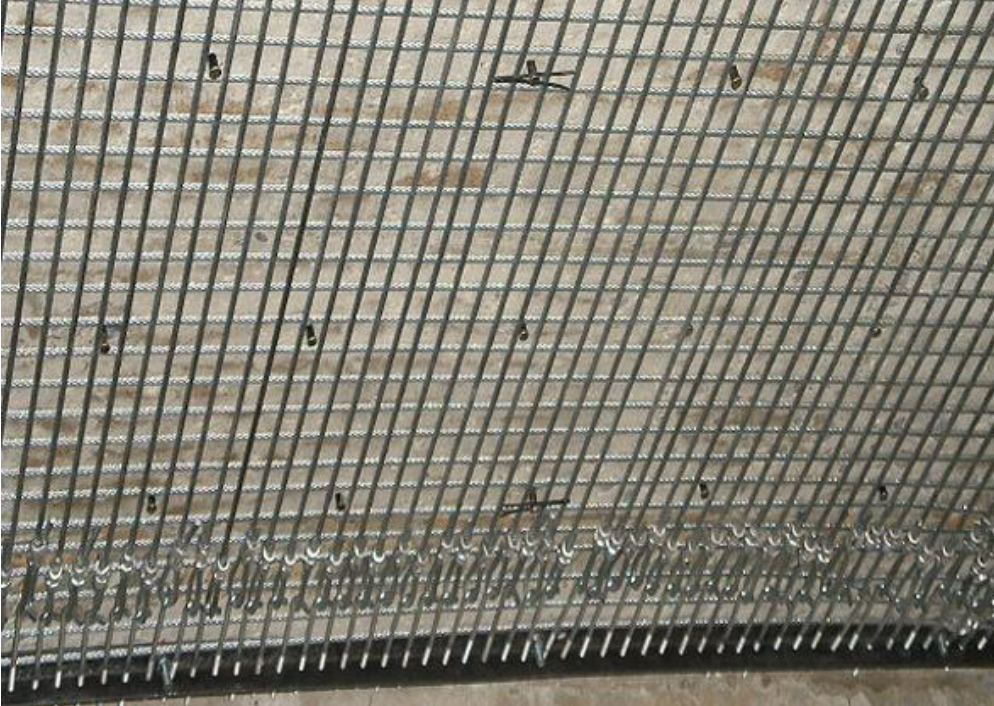 钢丝绳网片加固